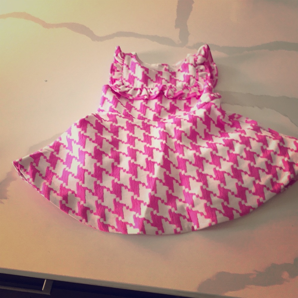 Janie and Jack houndstooth dress 18-24 months